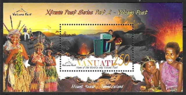 Vanuatu Sgms954 2005 Volcano Post Mnh