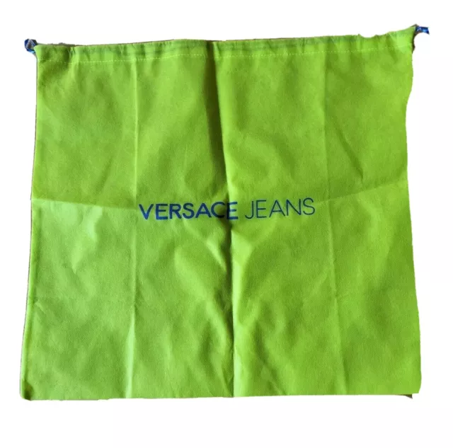 VERSACE JEANS - Dust bag - original borsa custodia sacca XL 50x50cm giallo  verde EUR 30,00 - PicClick IT