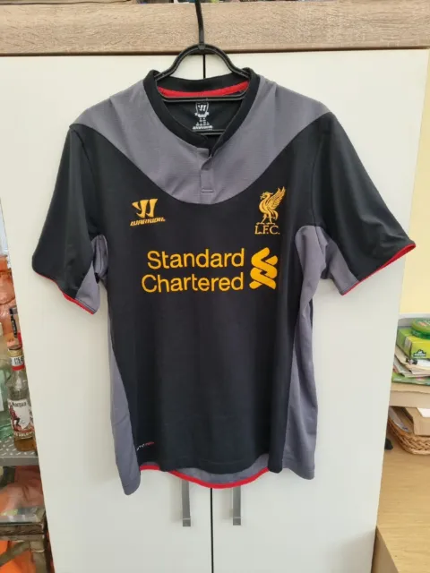 Liverpool 2012 - 2013 away football shirt jersey Warrior size M