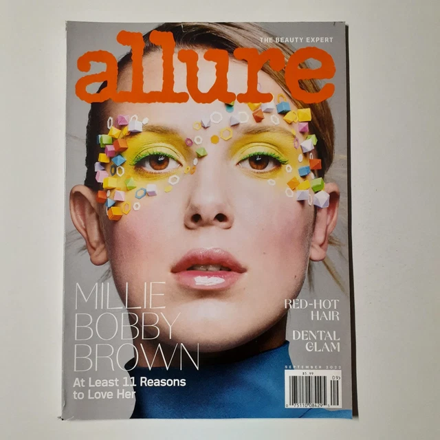 女性情報誌 allure us Sep 2022 Millie Bobby Brown ALLURE MAGAZINE SEPTEMBER 2022 Millie Bobby Brown Beauty