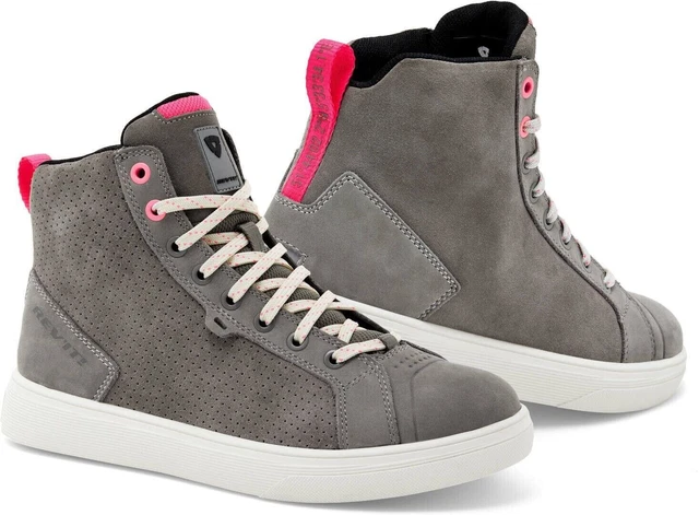 Rev'it Scarpe Arrow Ladies Lady tg 37 grigio fucsia scarpa da donna moto scooter