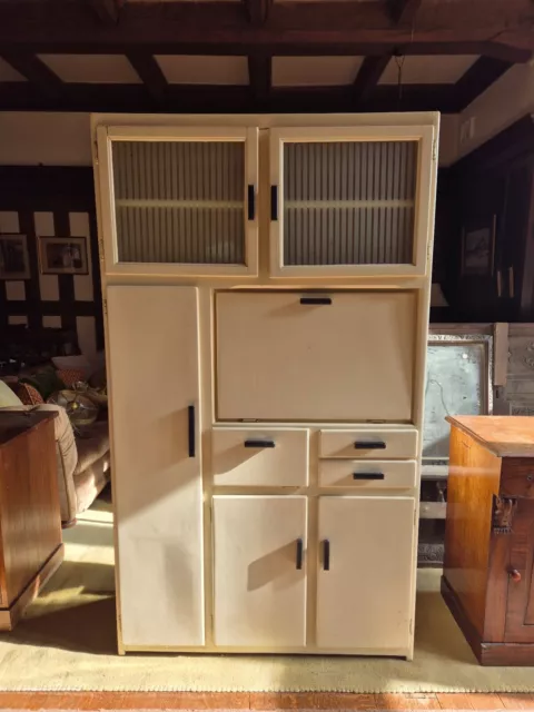 Vintage Retro 1950s Kitchen Larder Cabinet 186 x 104 x 40mm