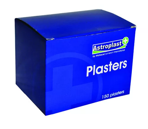 Astroplast Plasters Blue Assorted Sizes Pack 150