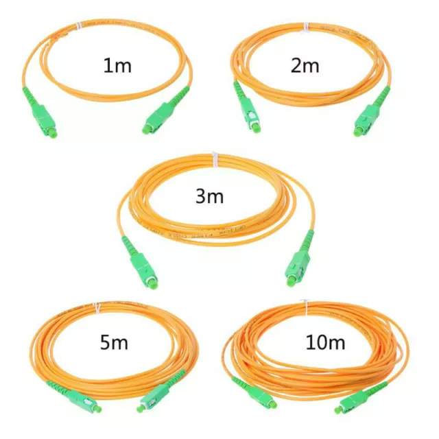 SC/APC-SC/APC-SMFaser-Patchkabel Singlemode-Verlängerungs-Patchkabel1m,2m,5m,10m