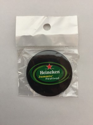 HEINEKEN jammin festival SPILLA BADGE CM 3,5 NUOVA SIGILLATA 