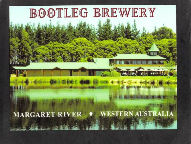 B1353 Australia WA Margaret River Bootleg Brewery postcard