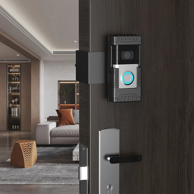 Staffa campanello video wireless antifurto senza trapano/punzonatura installazione