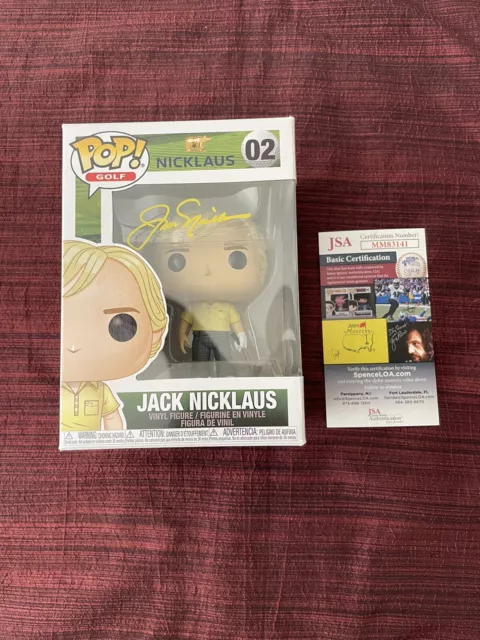 Funko Pop Golf "Jack Nicklaus" #02 Signed by Jack Nicklaus- PGA- JSA- COA