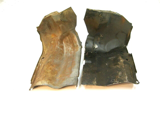 VW bug lower engine tins 75 - 79 yr super beetle push rod tube protector tin