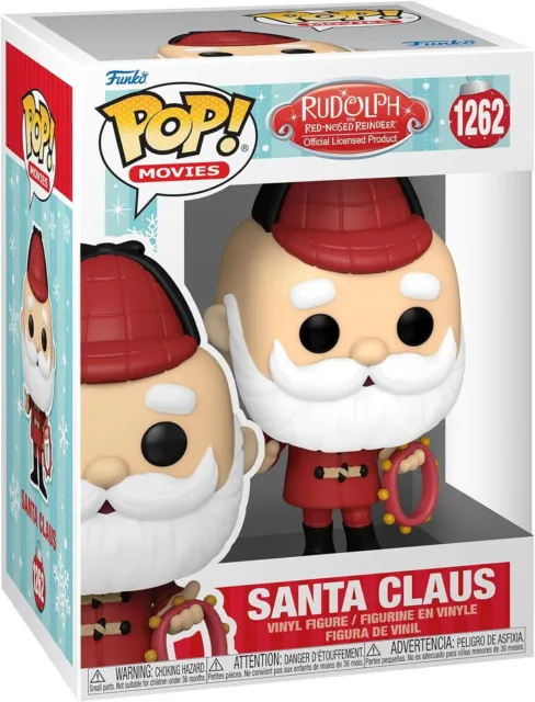 Rudolph The Red-Nosed Reindeer - Santa Claus - Funko Pop - *Damaged Box*64344