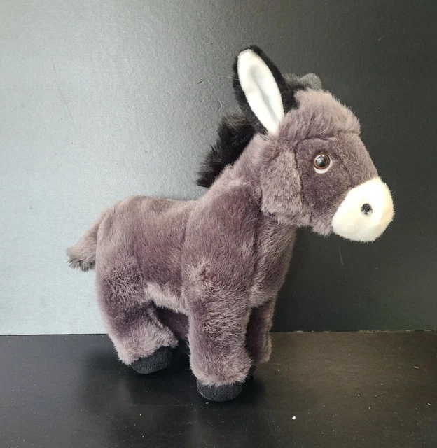 RARE IN UK MIYONI Aurora Donkey Foal 26285 Soft Plush Toy 13" Stuffed ...