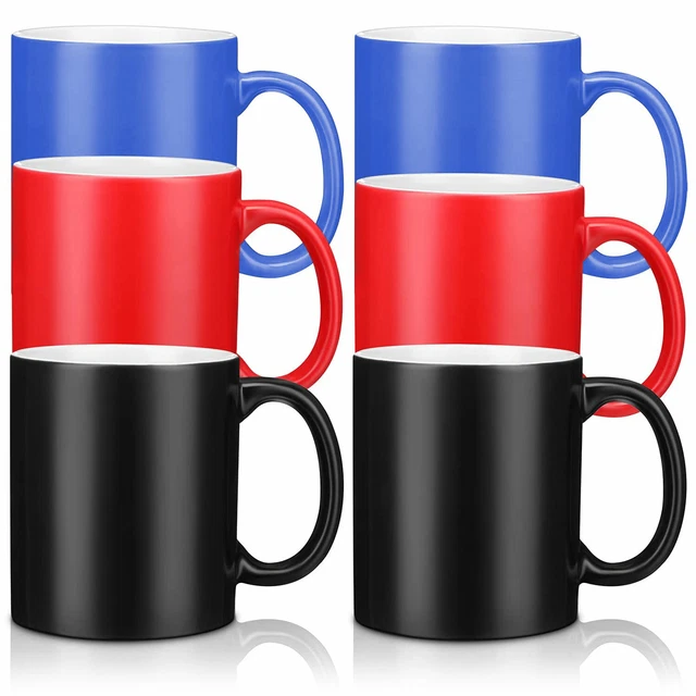 Pick-up-36pcs 11OZ Blank Sublimation Color Changing Mugs Magic Cups Glossy
