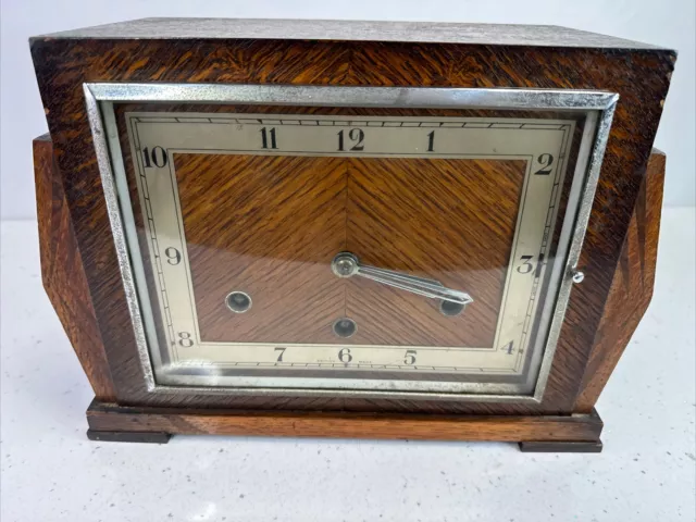 Vintage Mantle Clock British Made Perivale Clock #232