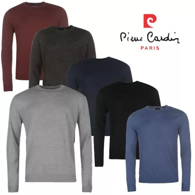 Pull Homme Entonnoir Pull Col Rond Tricot Chaud Haut Hiver Laine ALTITUDINE