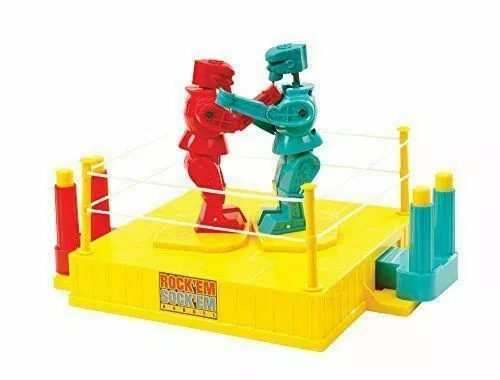 Mattel Games Rock 'Em Sock 'Em Robots Boxing Game - CCX97