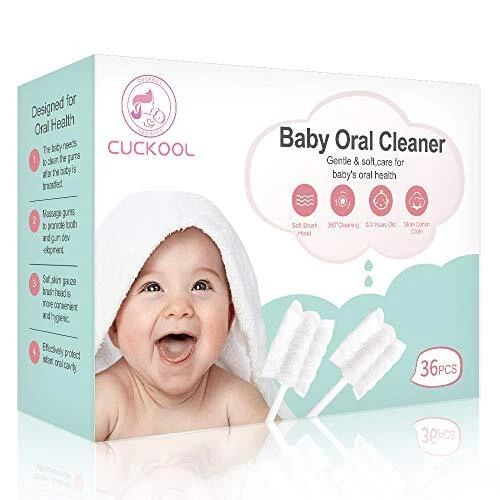 Baby Toothbrush, Infant Toothbrush Clean Baby Gums Disposable Tongue Cleaner