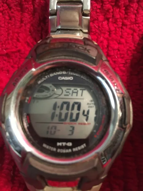 Casio Men's G-SHOCK Solar Power Digital Titanium Watch #3406