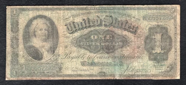 Fr. 219 1886 $1 One Dollar “Martha” Silver Certificate Currency Note