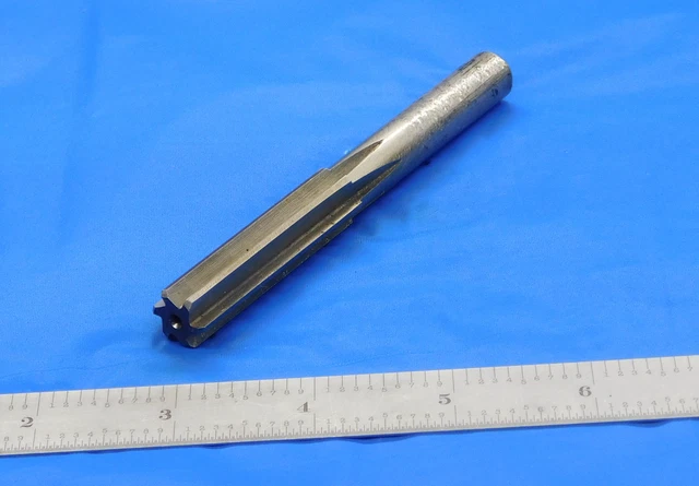 .500" O.d. Hss Chucking Reamer 7/16 Shank 6 Flute .5 .5000 Onsize