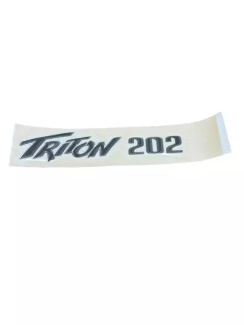 Sea Hunt Boats Black Triton 202 CC Domed Designator Decal