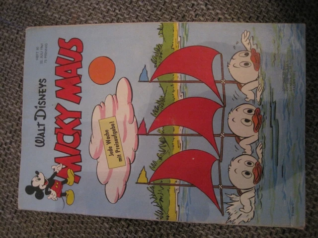 MICKY MAUS 1961 Nr. 30 (Original Ehapa)  Sammlung Auflösung