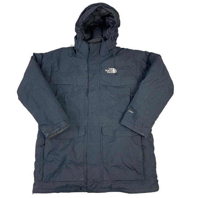 The North Face Giacca Tampone Nero Hyvent Parka Con Cappuccio Uomo 2XL