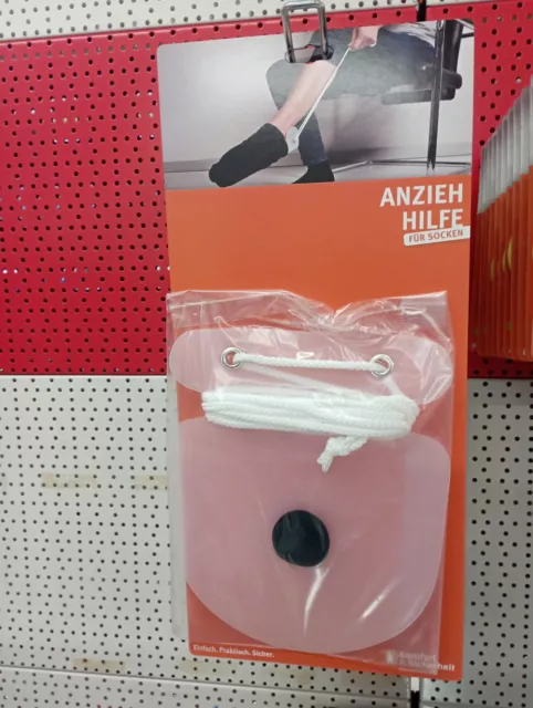 Anziehhilfe für Socken und Strümpfe