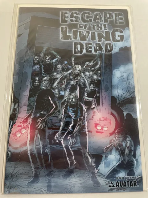 Escape of the Living Dead #2 Avatar Comics 2005 NM Wrap Variant