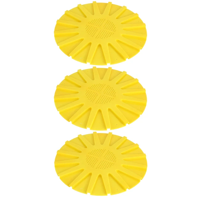 3Pcs Beehive Boor Exit Disc 16 Way Round Anti‑Running Escape Plate Beekeeping SL