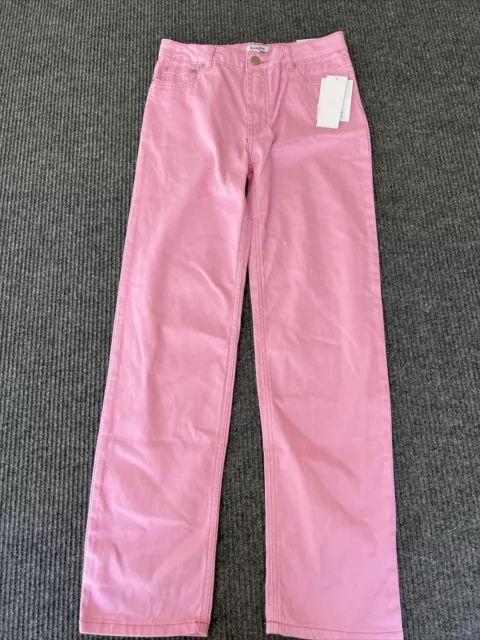 Love, Fire Womens Jeans 14 Pink