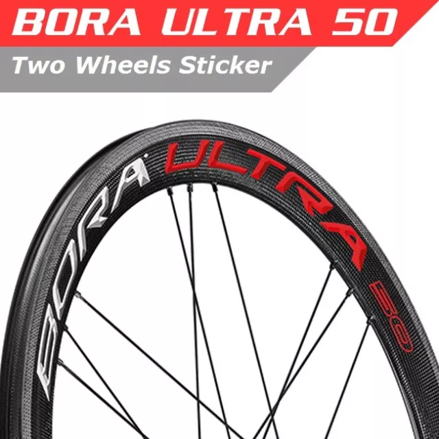 Two Wheel Sticker Set for Campagnolo Cp Bora Ultra 80 50 35  Road Bike Bicycle