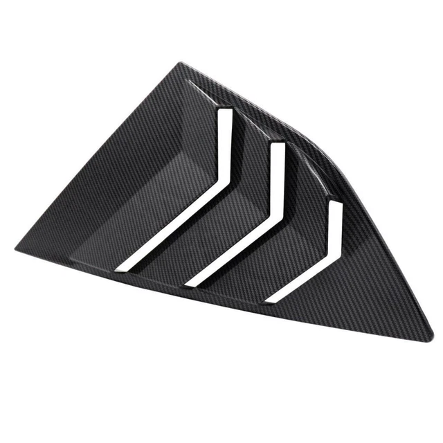 CARBON FIBER FOR Ford Focus ST RS Hatchback Window Side Louvers Vent
