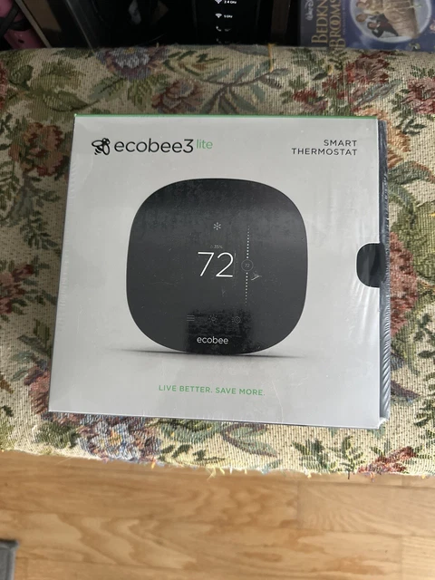 ecobee3 Lite Smart Thermostat- Programmable Wifi Thermostat Black New Sealed