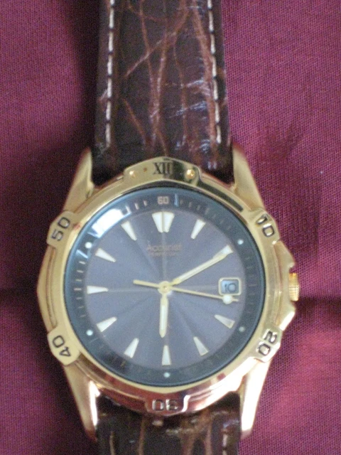 ACCURIST MENS JAPANESE Quartz Sports Chronograph Watch 50m Water
