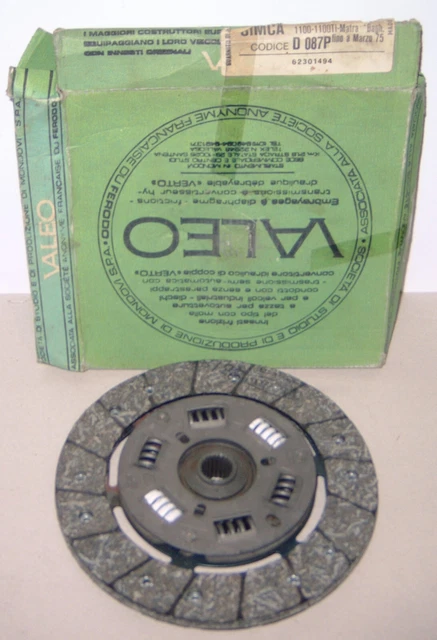 SIMCA 1100 - 1100TI - Matra - Disco portafrizione (Valeo D087P, 62301494)