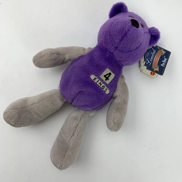 Sacramento Kings Chris Webber 1999 Chic Orso 9 " Peluche Giocattolo