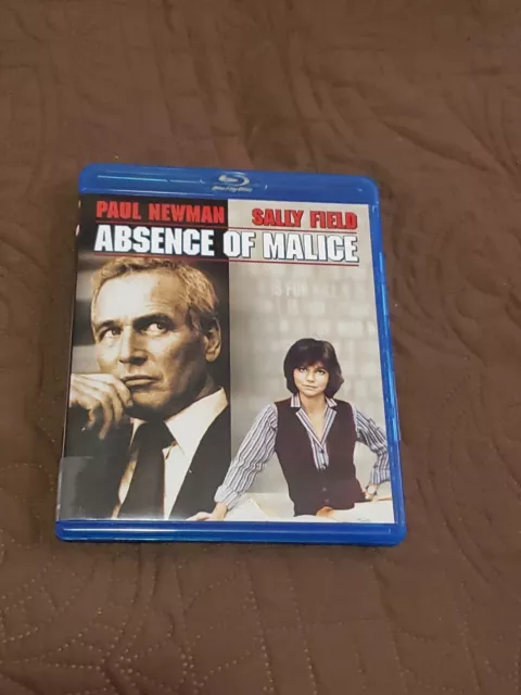 Absence of Malice (1981) Blu-ray 2011 (Paul Newman, Sally Field) RARE OOP