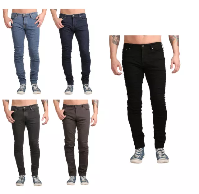 JACK & JONES Homme Étirer les Pantalons Jeans Slim Skinny En 5 Couleurs Et 3