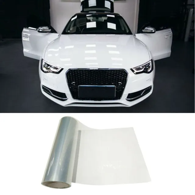 Glossy Clear Film Vinyl Wrap for Headlights Tail Lights and Side Marker Lights