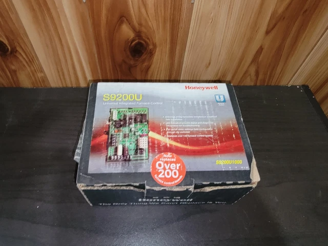 (638) Honeywell S9200U1000 Universal Furnace Control HSI Integrated