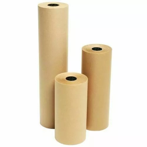 Heavy Duty Thick Brown Kraft Wrapping Paper - FREE P&P