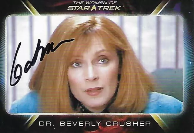 Gates Mcfadden Signed 2010 Women Of Start Trek #29 - Dr. Bevery Crusher