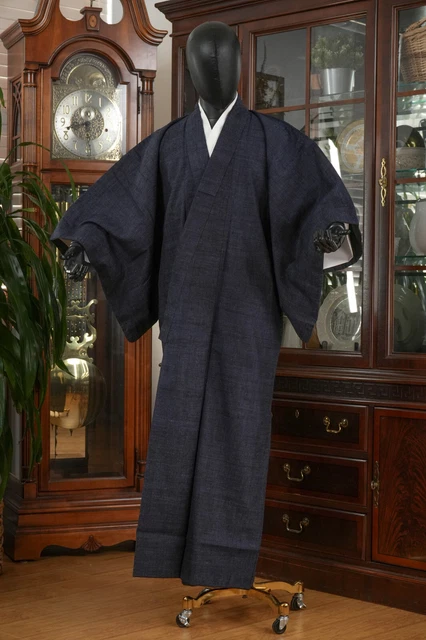Dear Vanilla Japanese Kimono Men's Robe Gown Authentic Japan Vintage