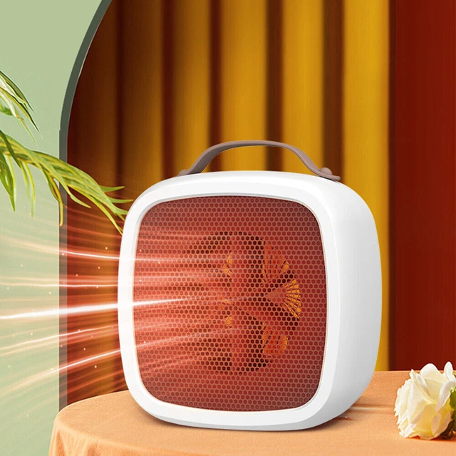 Portable Electric Ceramic Space Heater Fan Adjustable Thermostat 1500W for Rooms