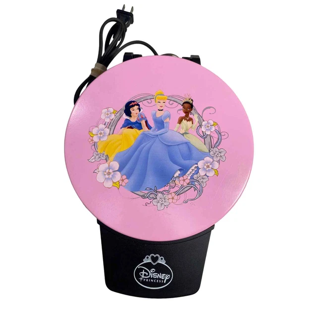 DISNEY PRINCESS CROWN Waffle Maker Iron Cinderella Tiana Snow White DP