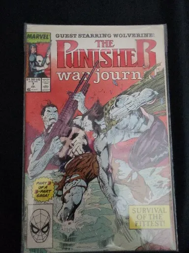 The Punisher War Journal #7 1989 MARVEL COMIC BOOK 9.4 V12-99