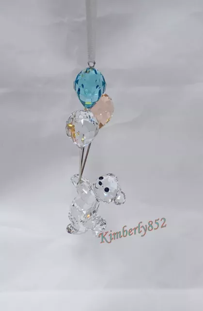 Swarovski My Little Kris Bear Ornament Balloon Crystal Authentic NEW 5557543