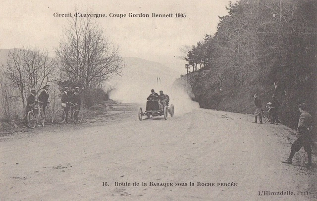 CPA Circuit d'Auvergne - Coupe Gordon Bennet 1905 - Pont de Laqueuille