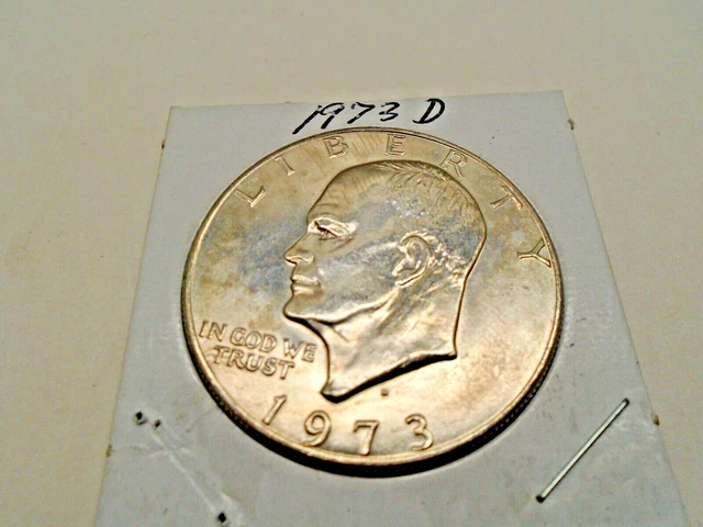 1973 D Eisenhower Dollar