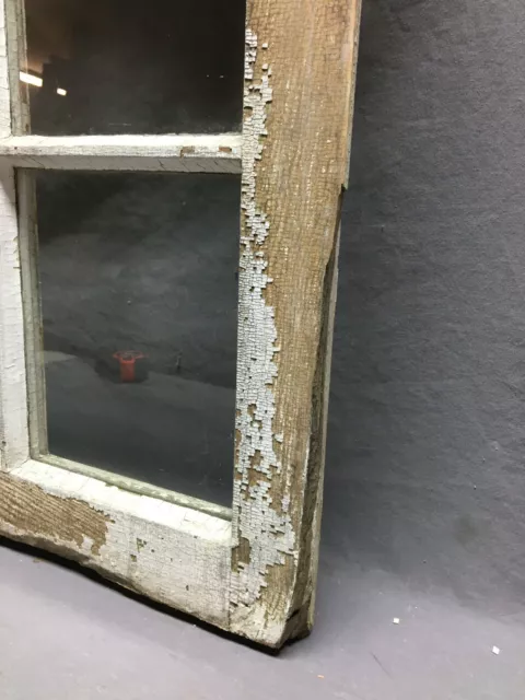 Antique Single 8 Lite Casement Cabinet Cupboard Window Vintage 21x45 1400-21B 9